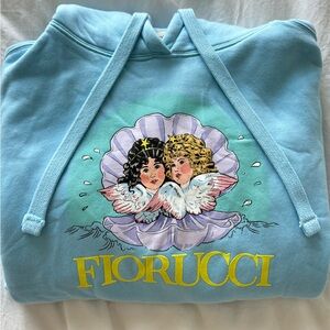 Angel baby graphic Fiorucci hoodie